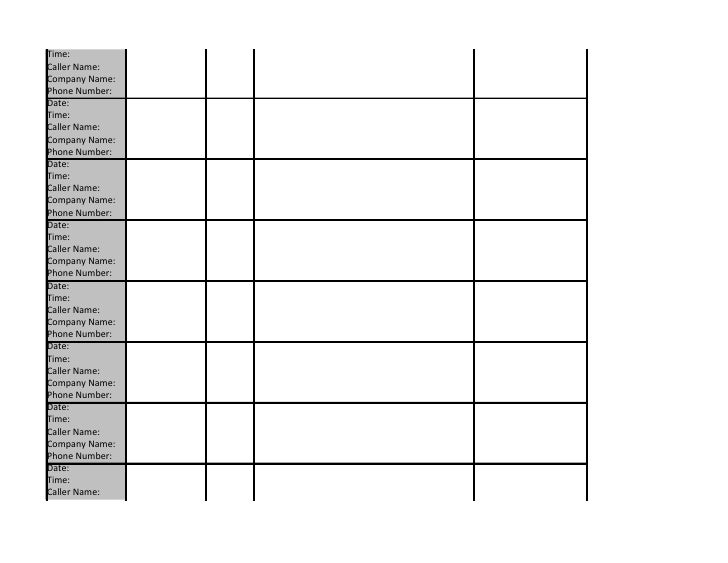 phone log