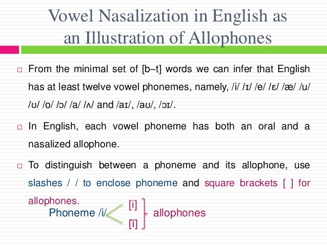Difference Between Allophone And Phoneme – Leo Löwchen