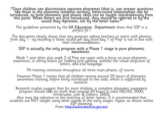 Phonemic Awareness using SSP the Speech Sound Pics Approach | PDF
