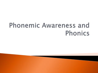 Phonemic awareness videos