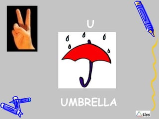 U
UMBRELLA
 