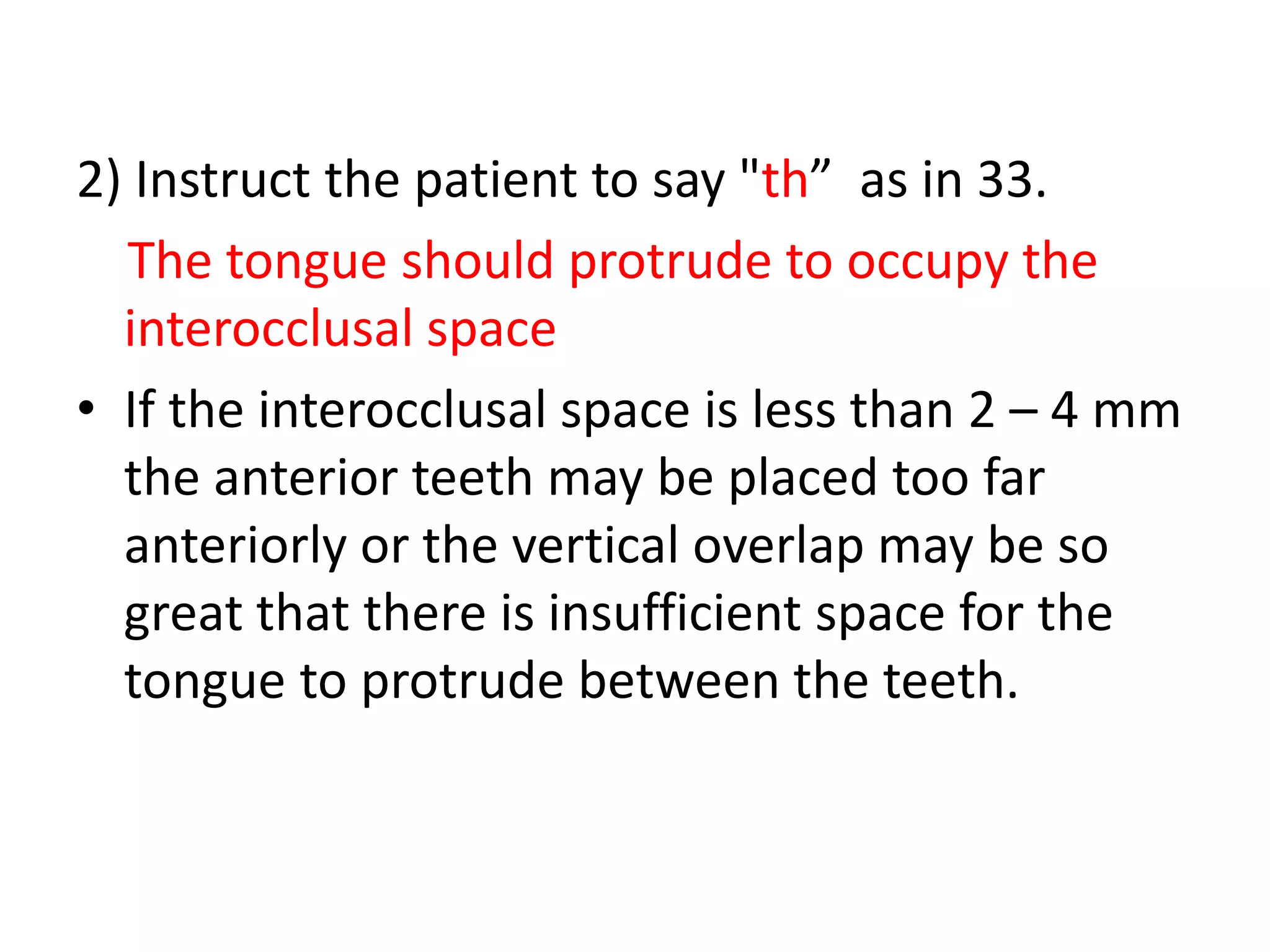 Phonetic in complete denture | PPTX