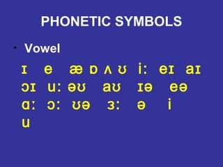 Phonetics | PPT
