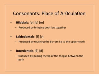 Phonetics | PDF