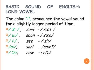 Introduction to Phonetics: A Speech Sound System | PPT