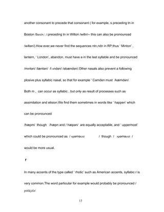 Phonetics Assignment3