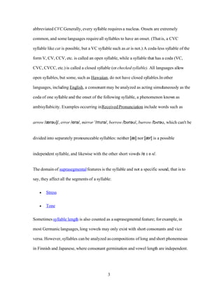 Phonetics Assignment3