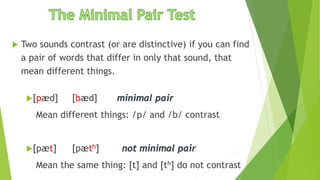 Phonetics phonology | PPTX