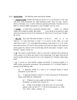 Phonetics | DOCX