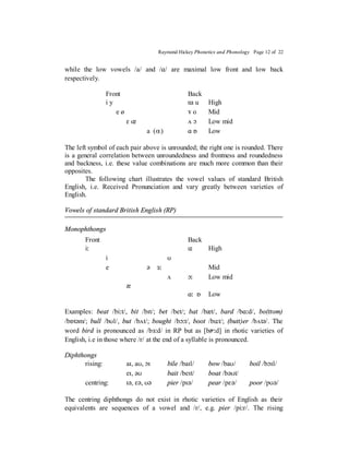 Phonetics and phonology | PDF