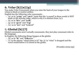 Phonetics ( Introduction to Linguistics ) | PPTX