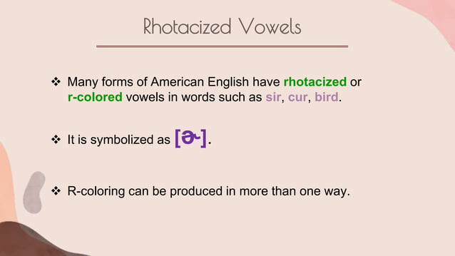 {Phonetics} ladegfoged's book ch 9 | PPT