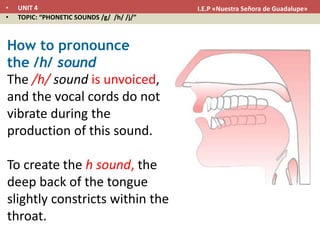 Sound H Sign Language Phonetic soundsj h - g sem16 | PPTX