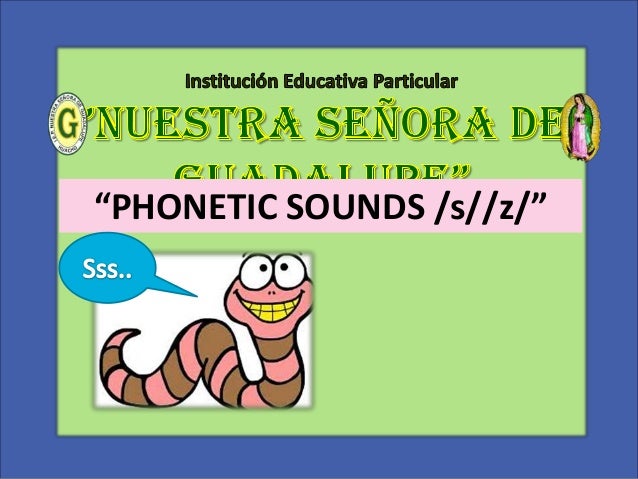 s sound phonetic s sounds Phonetic z