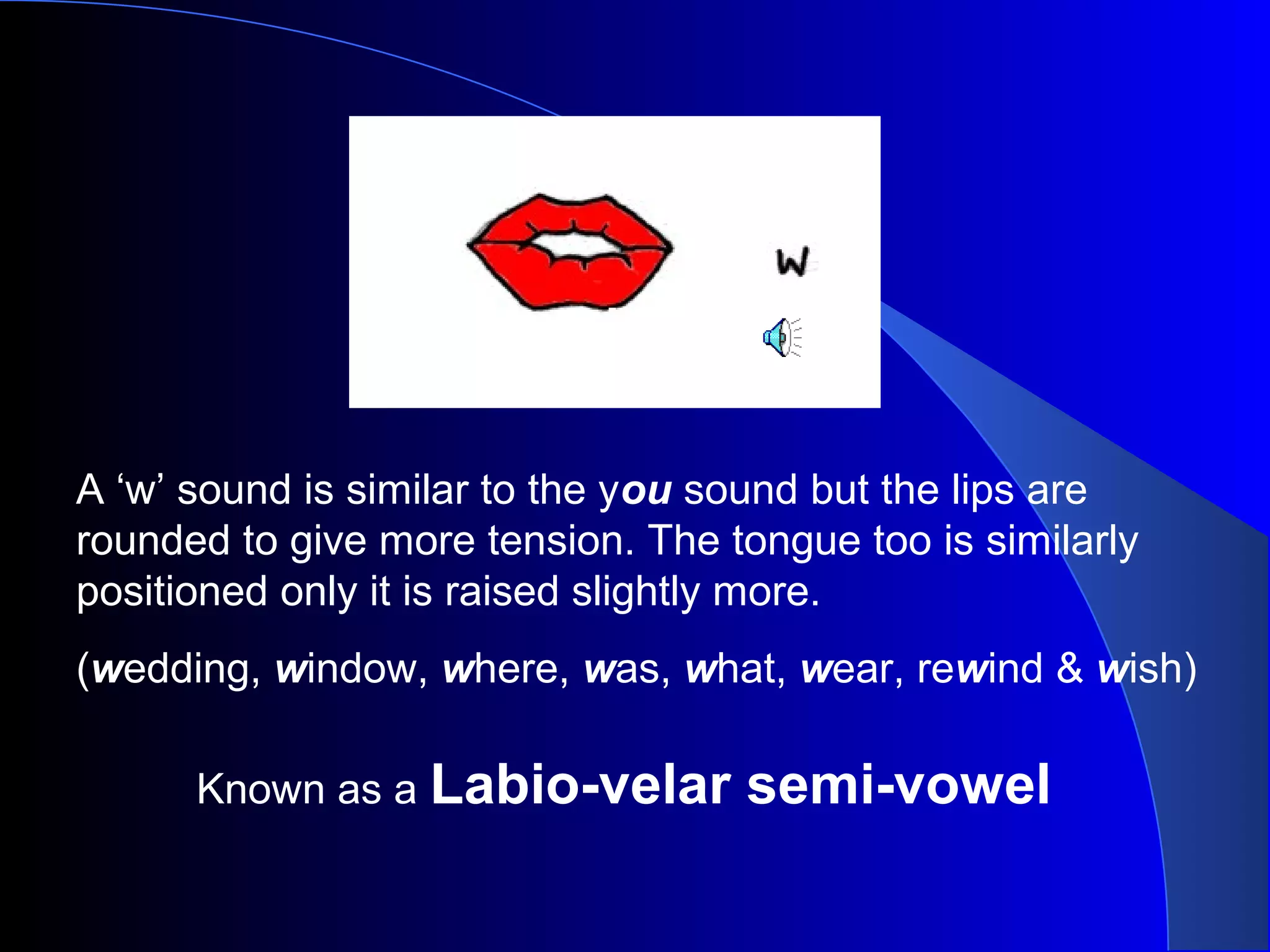 Phonetic sounds (v) | PPT