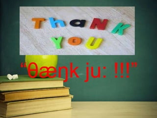 “θæŋk ju: !!!”
 