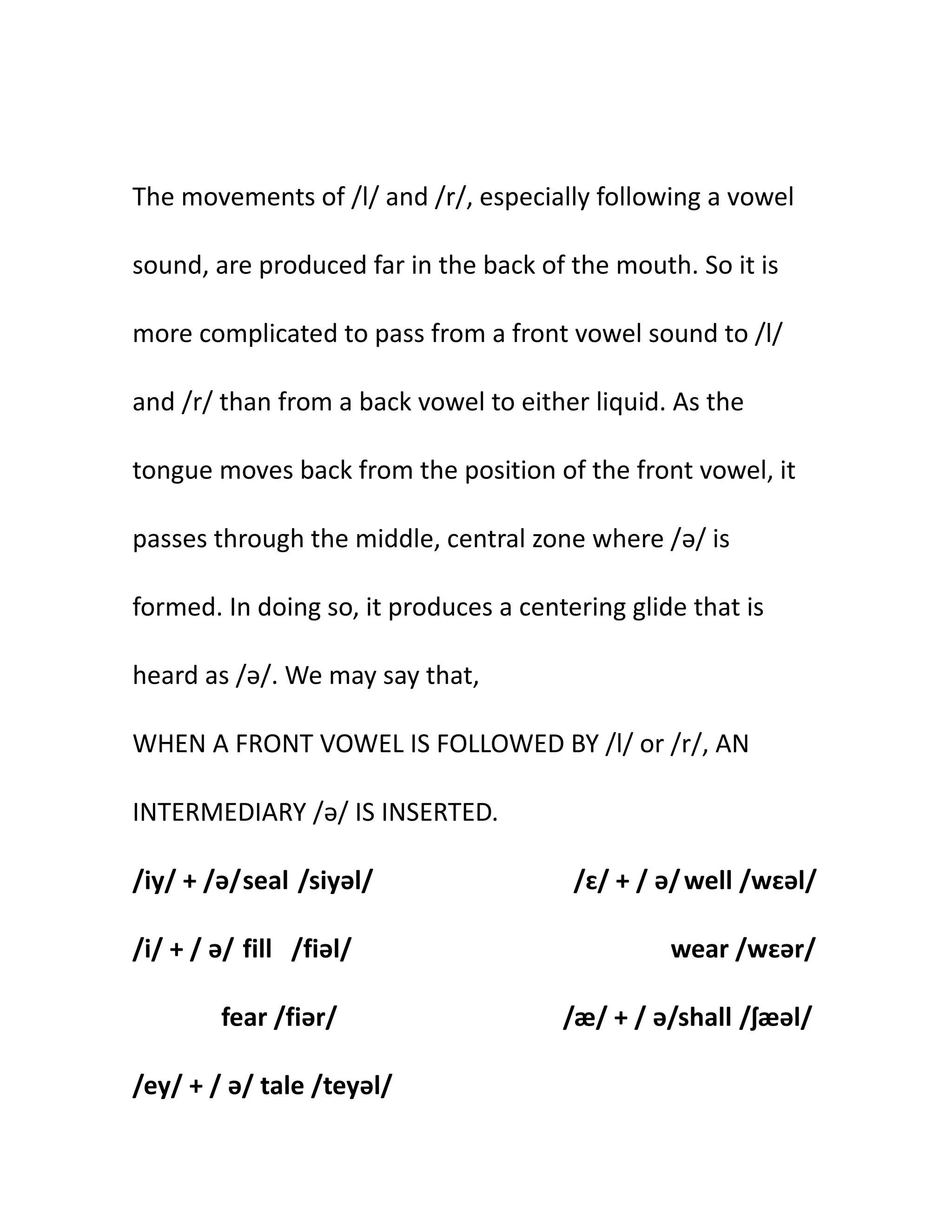 Phonetics summary | PDF