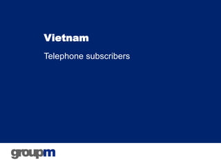 Vietnam
Telephone subscribers
 