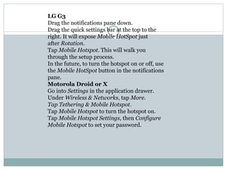 wifi hotspot - wifi solutions | PPT