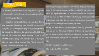THƯ NGỎ
Lời đầu tiên, CLB Nhà kinh tế trẻ xin gửi đến Quý đơn
vị lời chào trân trọng, lời chúc sức khỏe và thành công.
Kính thưa Quý đơn vị!
Được biết trong suốt những năm qua Quý đơn vị
luôn quan tâm đến những hoạt động hỗ trợ sinh viên
cũng như các chương trình cộng đồng của các trường
Đại học và Cao đẳng trên địa bàn thành phố, CLB Nhà
Kinh tế trẻ trường ĐH Ngoại Thương Cơ sở II tại
TP.HCM xin trân trọng kính mời Quý đơn vị tham gia
bảo trợ truyền thông cho hội thảo “Chinh phục thị
trường Thương mại điện tử 2015”
Với mong muốn giúp các bạn sinh viên có được cái nhìn tổng
quan về thị trường thương mại điện tử của Việt Nam hiện nay
và cơ hội nghề nghiệp khi các bạn tham gia lĩnh vực hoàn toàn
mới mẻ này, CLB Nhà kinh tế trẻ sẽ xây dựng chương trình hội
thảo phong phú, đặc sắc với khách mời là những chuyên gia
hàng đầu về thương mại điện tử tại Việt Nam
Chúng tôi, một lần nữa, rất mong nhận được sự quan tâm và
hợp tác của các đơn vị với tư cách là Nhà Bảo trợ truyền thông
để các thông tin bổ ích của hội thảo đến được với đông đảo các
bạn sinh viên và để sức hút của cuộc thi lan tỏa rộng rãi hơn
nữa
Xin trân trọng cảm ơn và kính chào
Chủ nhiệm CLB Nhà kinh tế trẻ
 