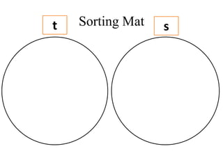 t

Sorting Mat

s

 