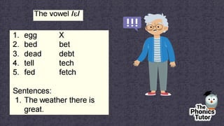 English phonetics rules for the words with vowel I | PPTX