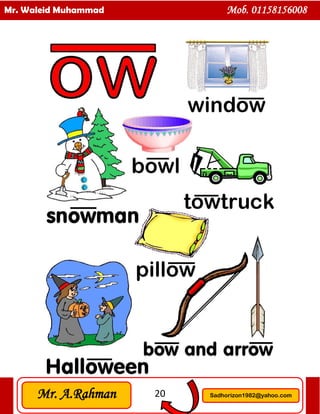 20
Mr. Waleid Muhammad Mob. 01158156008
Mr. A.Rahman Sadhorizon1982@yahoo.com
 