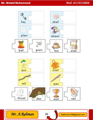 26
Mr. Waleid Muhammad Mob. 01158156008
Mr. A.Rahman Sadhorizon1982@yahoo.com
 