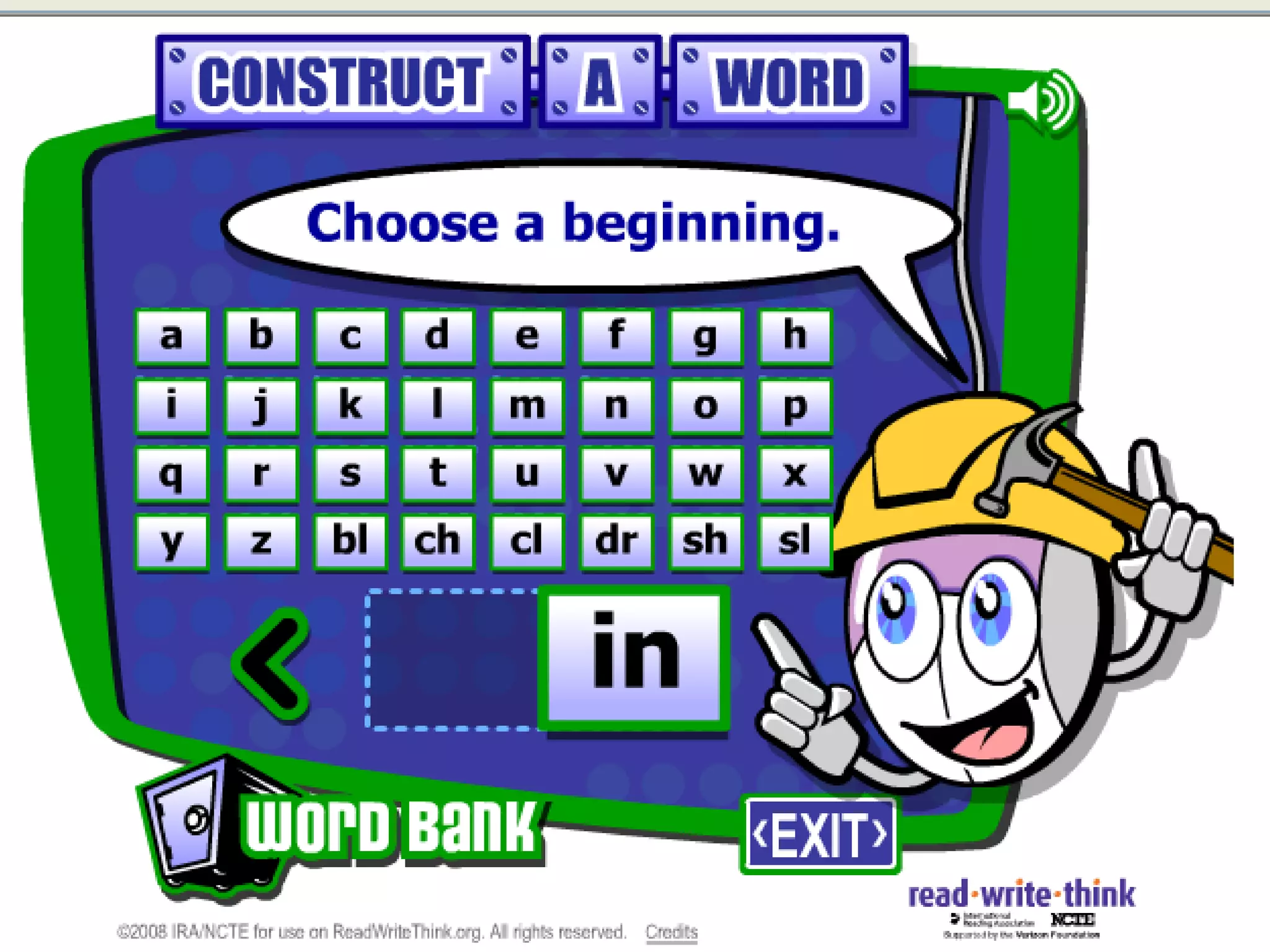Build a Word 