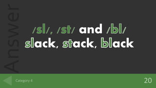 Answer
and
ack, ack, ack
 