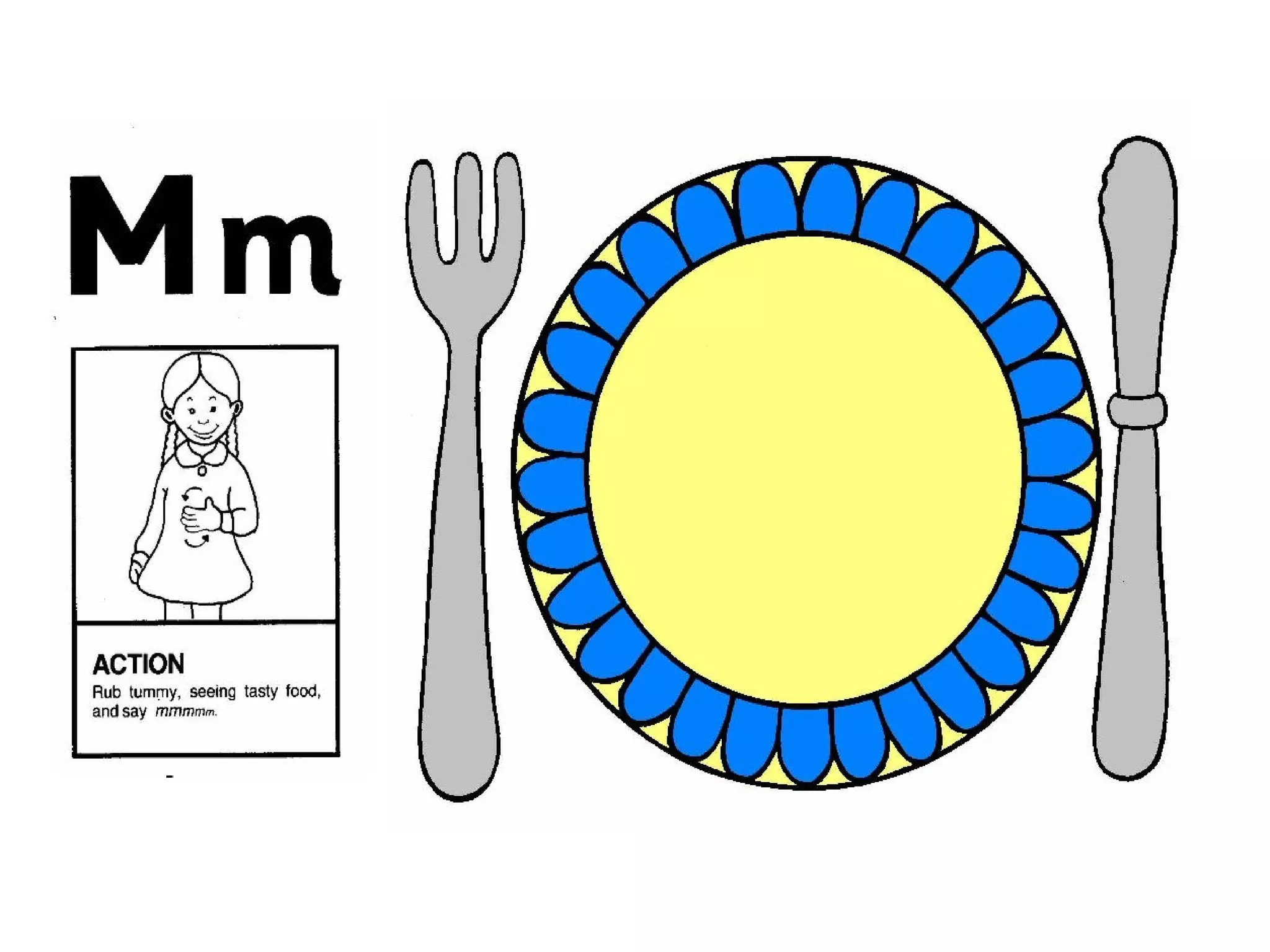 Powerpoint Phonics with gesture