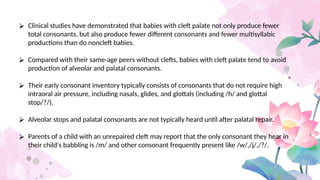 Phonological development in Cleft lip and palate.pptx