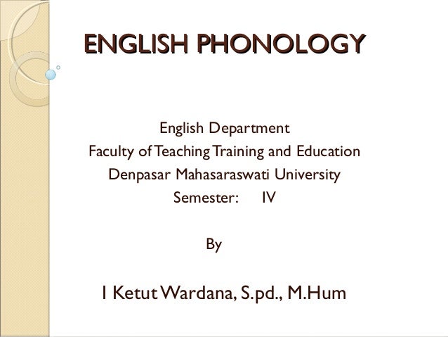 dissertations on phonology