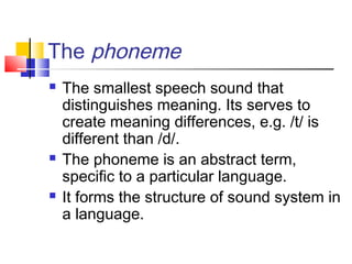 Phonology | PPT