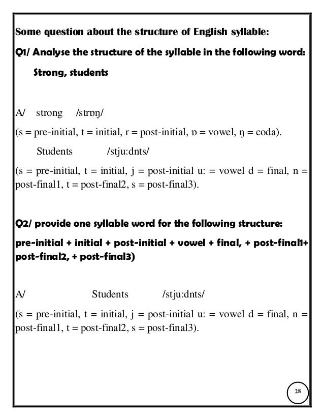Phonology 1 11