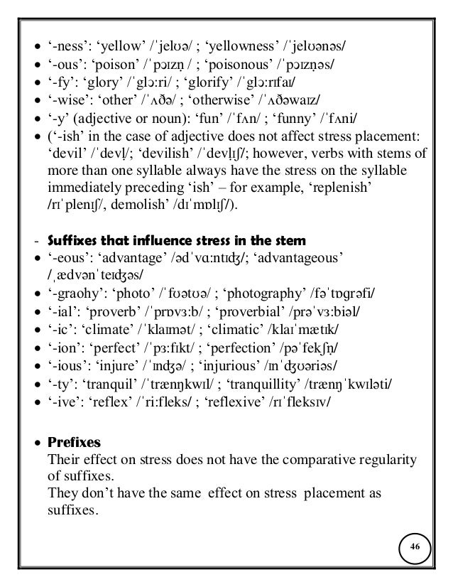 phonology 1 11 adjective form of photograph