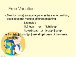 Phonology presentation | PPTX