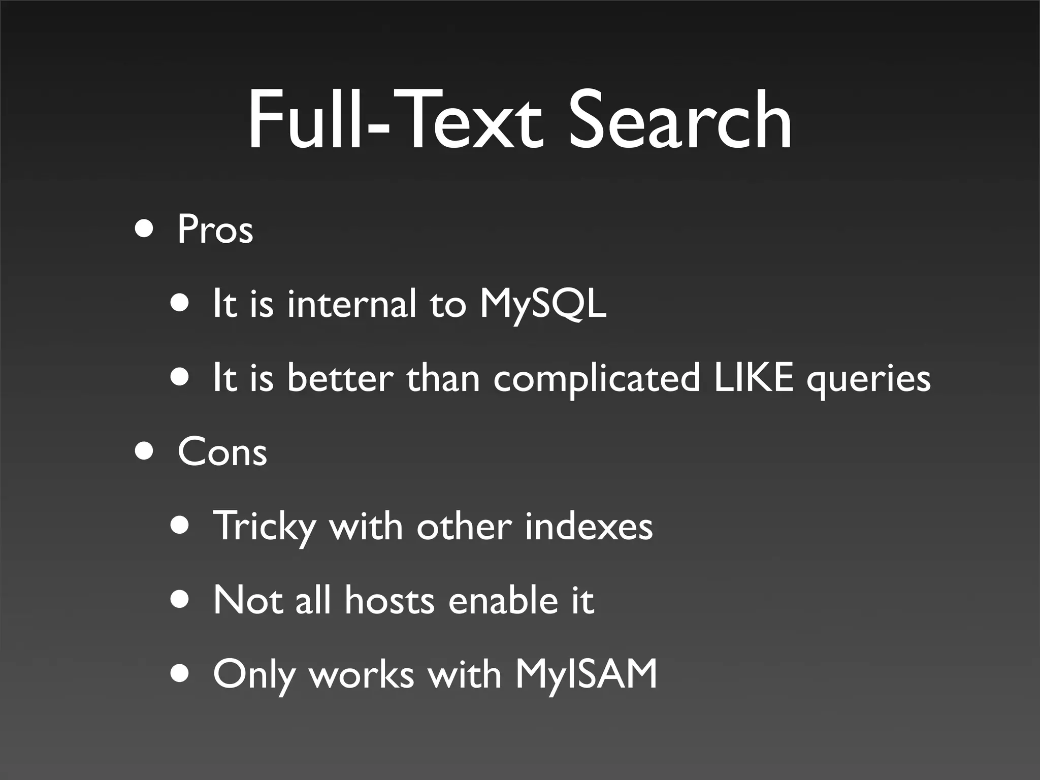 Phorum MySQL tricks