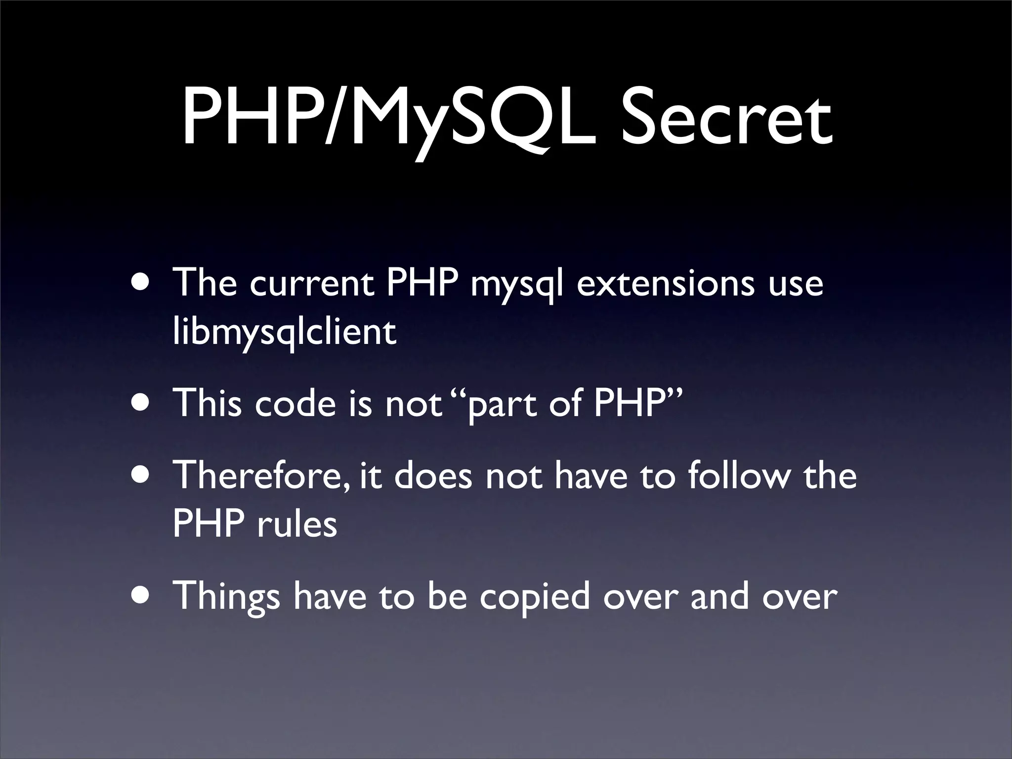 Phorum MySQL tricks