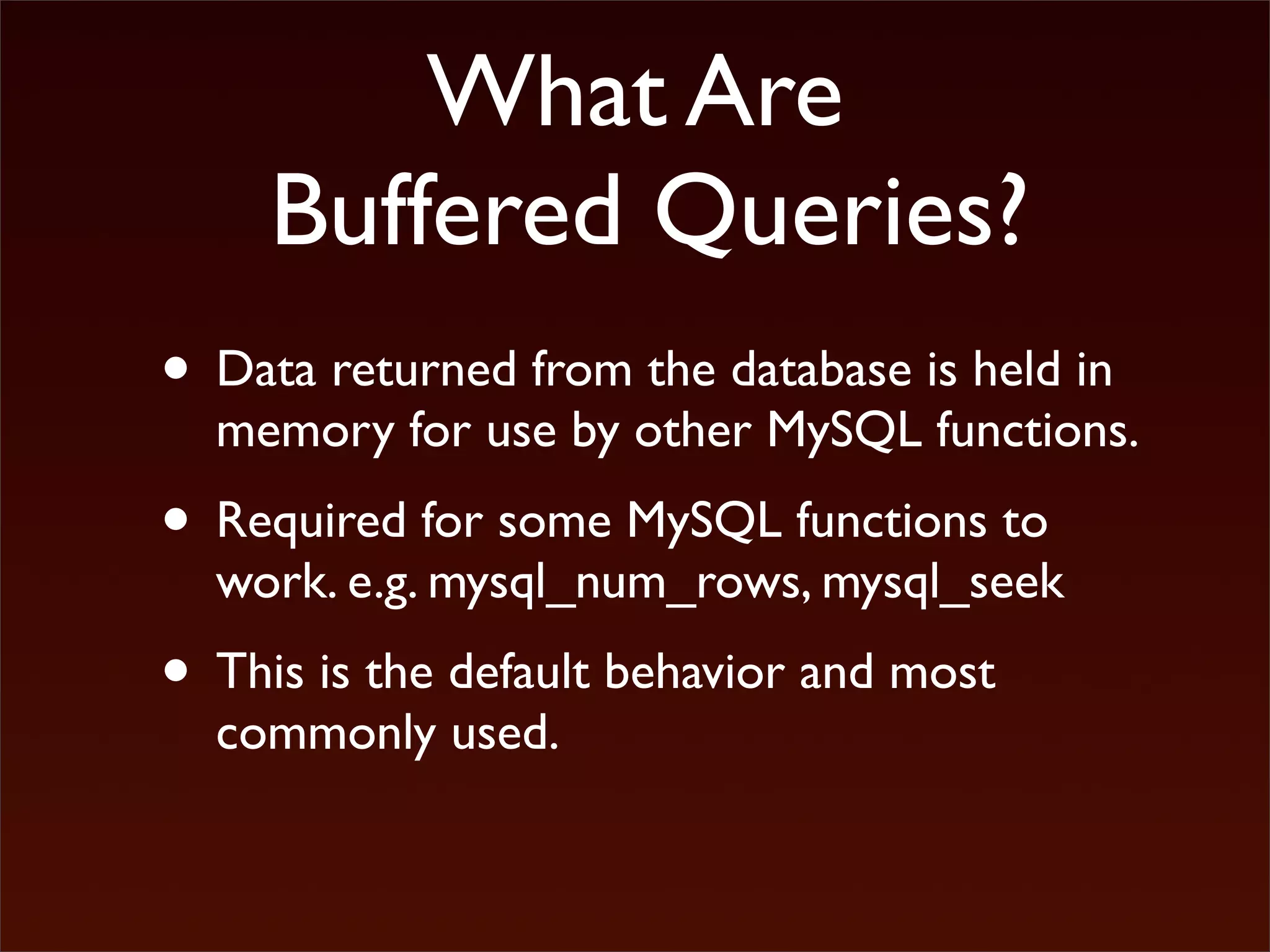 Phorum MySQL tricks