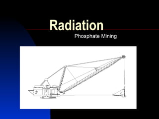 Radiation
    Phosphate Mining
 