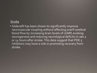 Phosphodiesterase inhibitors