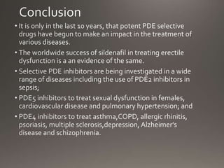Phosphodiesterase inhibitors