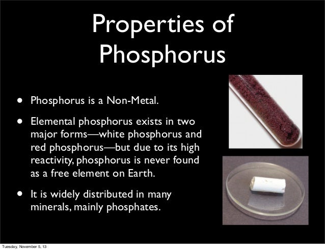phosphorus phosphorus facts