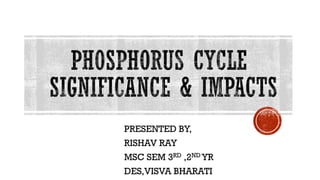 PRESENTED BY,
RISHAV RAY
MSC SEM 3RD ,2ND YR
DES,VISVA BHARATI
 
