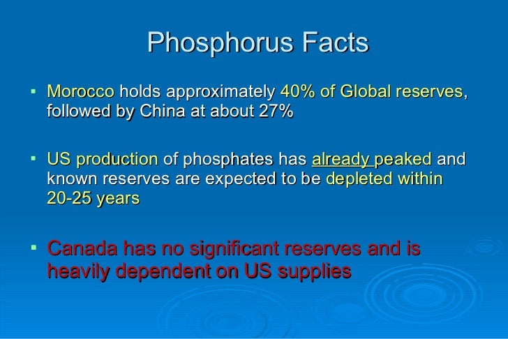 a green and sustainable solution to global phosphorus phosphorus facts