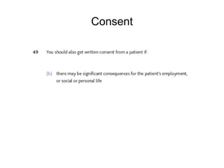 Consent
 