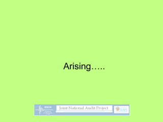 Arising…..
 