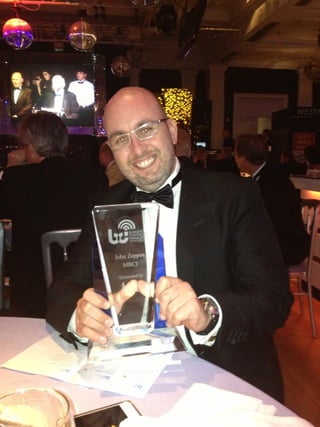John Zeppos - Winner Business Continuity Manager of the Year 2012