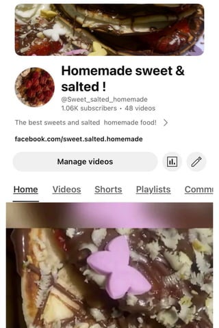 Visit my YouTube channel for easy recipes